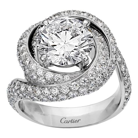 cartier ladies rings|Cartier ring with diamond price.